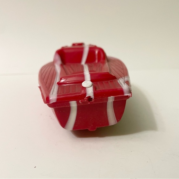 Vintage Reliable Toys Red Plastic Boat - Picture 6 of 10